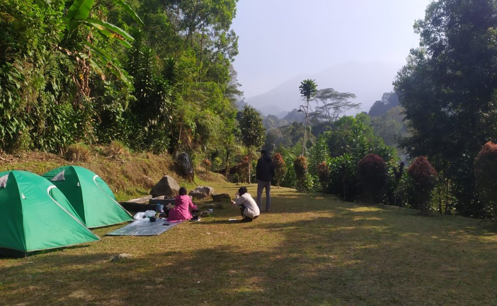 Lokasi camping Baturea Campground Pondok Halimun