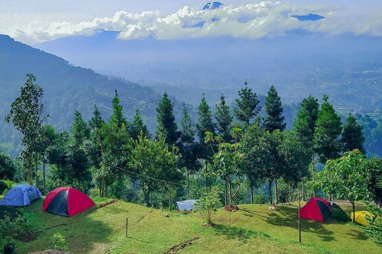 View pagi di Bukit Cirimpak Bogor | Foto: 