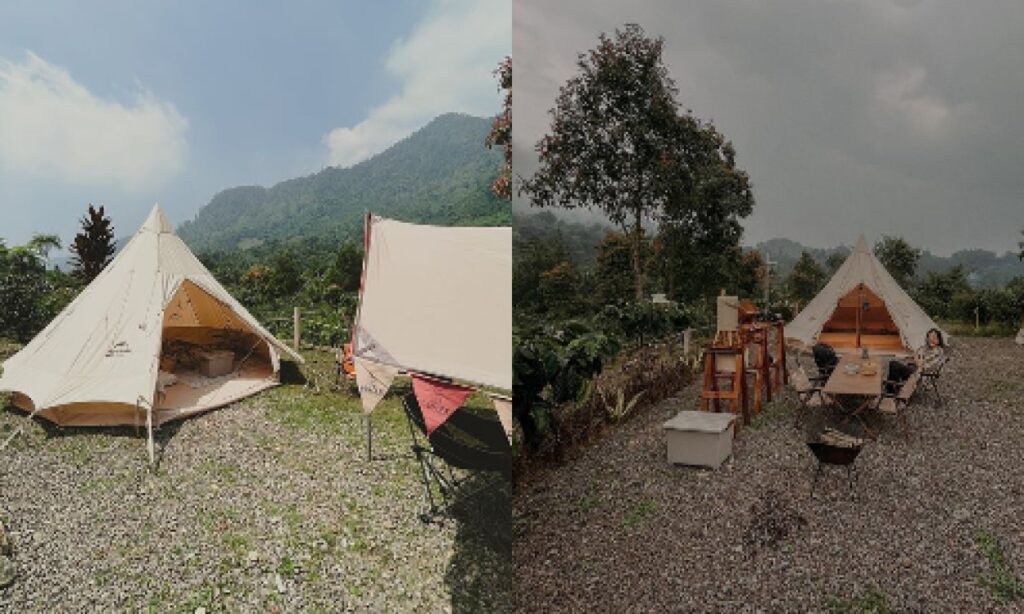 Rawdee Glamping Bogor lokasi berlibur yang pas untuk kamu yang suka kegiatan outdoor dan penggemar kopi sejati