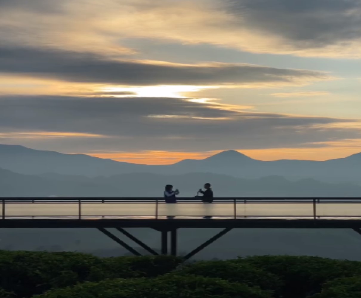 Salah satu spot prewedding di Nimo Highland | Foto: Instagram/nimohighland