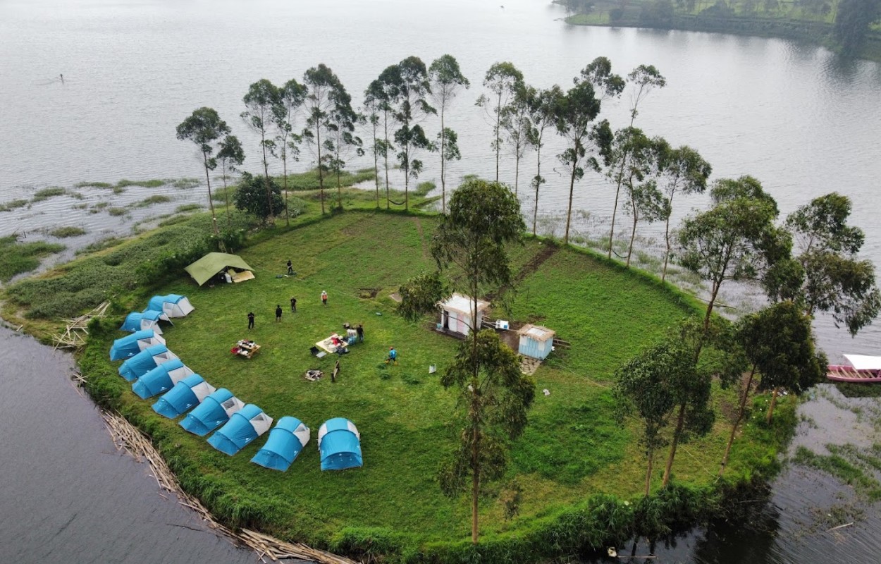 Pulau Nusa Manona Pangalengan Bandung | Foto: Google Maps/Iman_kopites_man