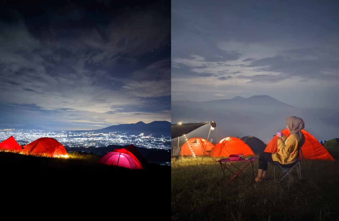 View city light di Puncak Peuyeum Sukabumi | Foto: Instagram/puncakpeyeum.id