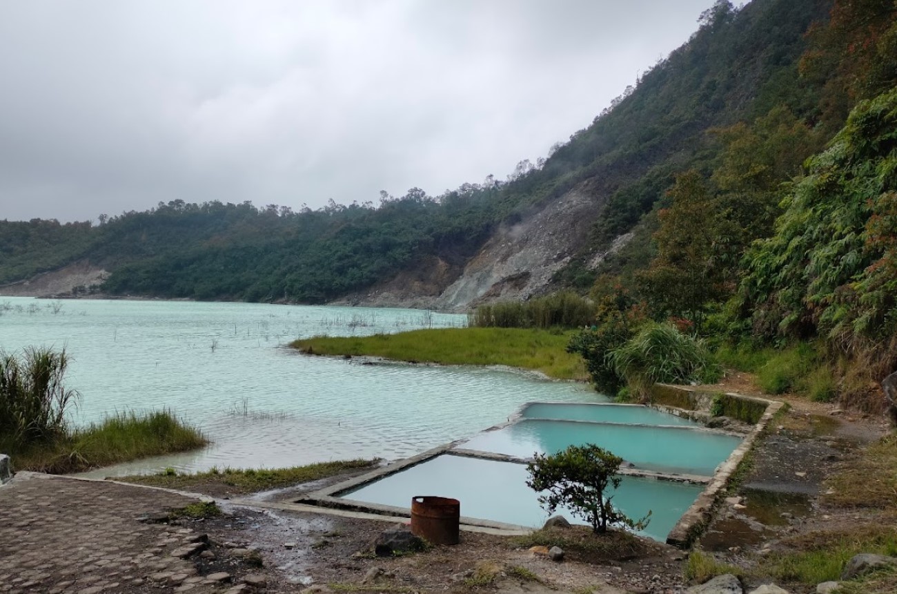 Kolam berendam air panas di Talaga Bodas Garut | Foto: Googlemaps/Dian Novia Ranjaini