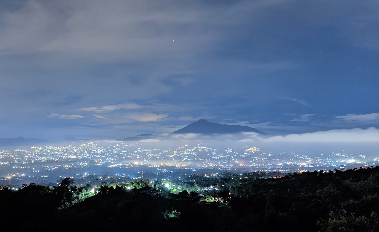 View city light di Cempaka Camping Ground Bogor | Foto: Gmaps/Muhamad Ardi